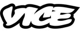 VICE logo in bold, stylized black letters with a white outline, set against a transparent background.